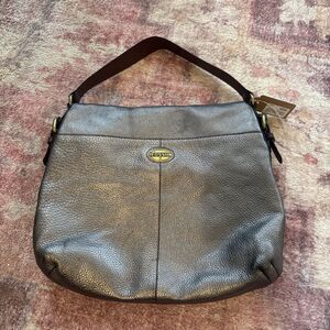 Vintage Fossile Explorer Foldover Shoulder Bag